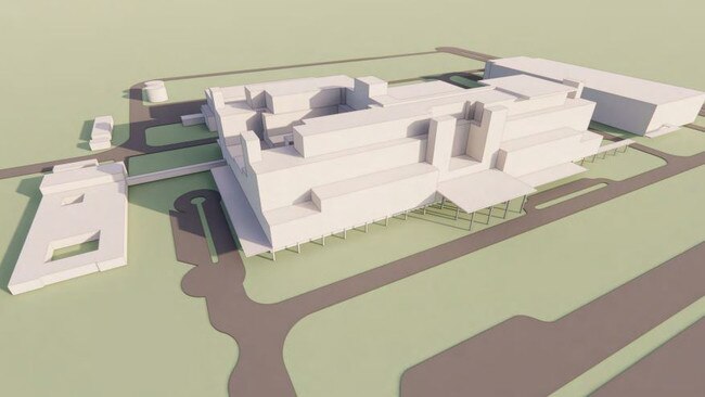 New Bundaberg hospital concept plans.