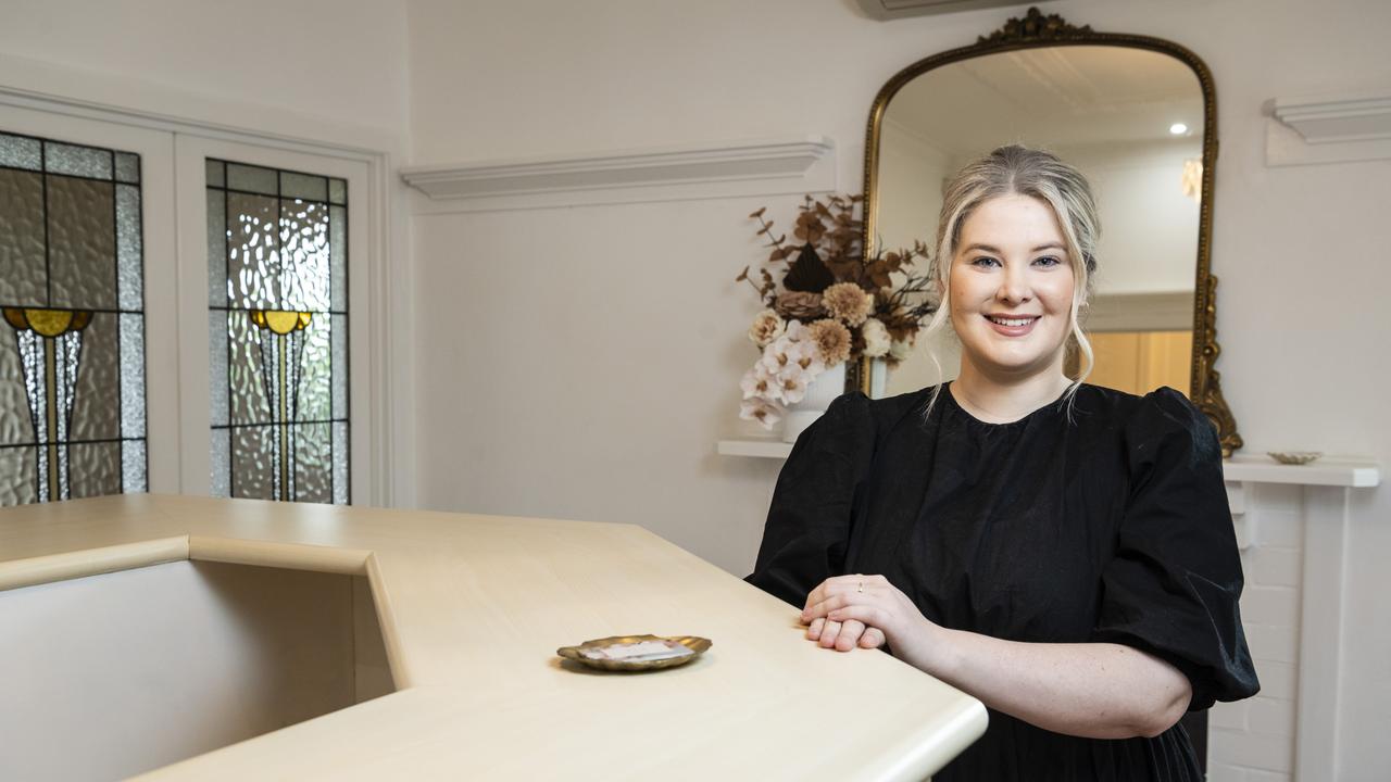 The Conscious Nurse owner Elizabeth Jarrett in the new Herries St cosmetic injectables clinic. Picture: Kevin Farmer