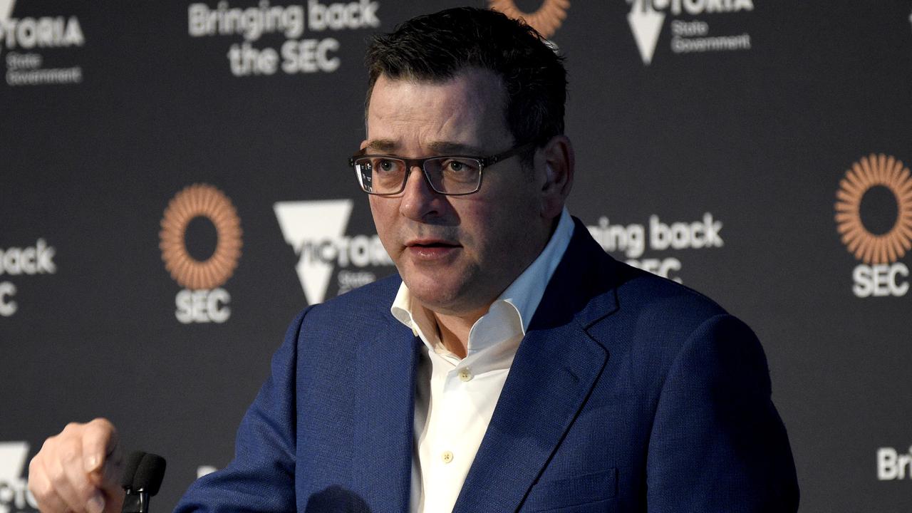 MELBOURNE, AUSTRALIA – NewsWire Photos JUNE 29, 2023: Victorian Premier Daniel Andrews addresses the SEC Jobs and Skills Forum at the Park Hyatt in East Melbourne. Picture: NCA NewsWire / Andrew Henshaw