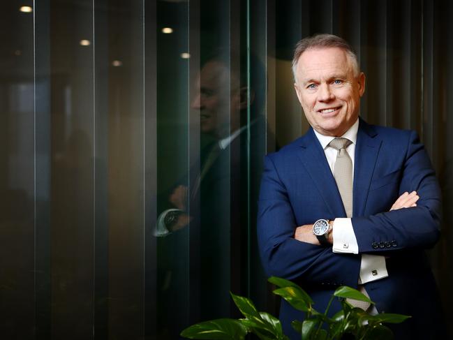 20/08/2018: Nib Managing Director Mark Fitzgibbon in Sydney on Monday morning. The health insurer has recorded an 11.5 per cent jump in group revenue to $2.2 billion. Hollie Adams/The Australian