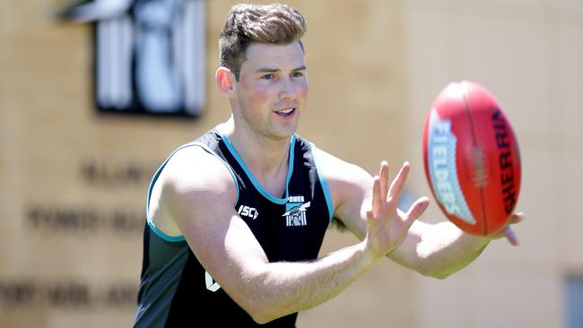 New Port Adelaide recruit Brett Eddy.