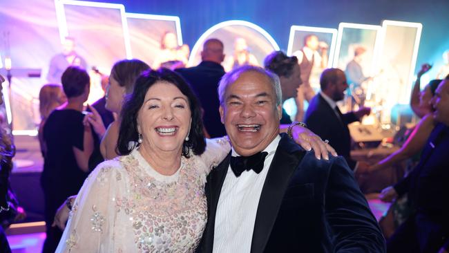 Ruth Tate and Tom Tate at the Gold Coast Business Excellence Awards 2024 Gala for Gold Coast at Large. Picture, Portia Large.
