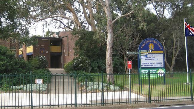 Model Farms High School in Baulkham Hills is one of a series of schools which was reportedly broken into during the Easter holidays. Picture: Facebook