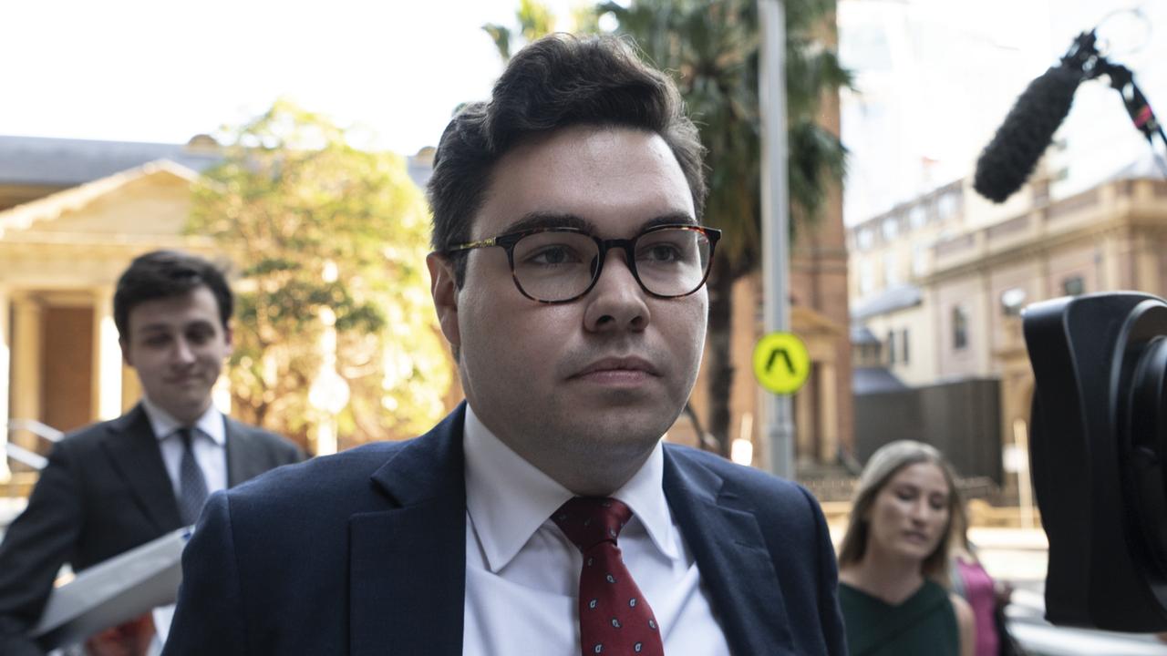 Bruce Lehrmann is suing the ABC over its broadcast of an address to the National Press Club. Picture: NCA NewsWire/ Flavio Brancaleone