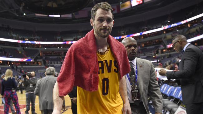 Cleveland Cavaliers forward Kevin Love.