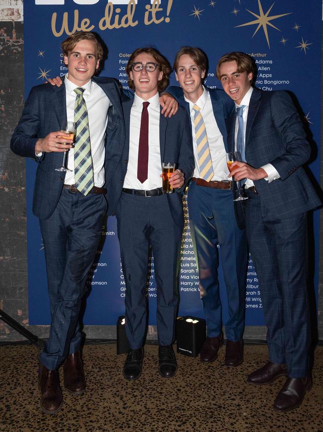 Geelong College 2021 Valedictory dinner. Picture: Meg Read Photography