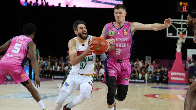 Former Tasmania JackJumpers player and now assistant coach Jarrad Weeks has been named the head coach of the Hobart Chargers NBL1 side. (Photo by Fiona Goodall/Getty Images)