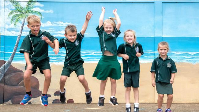 MY FIRST YEAR: Mount Tyson State School Prep students, February, 2024. Picture: Bev Lacey