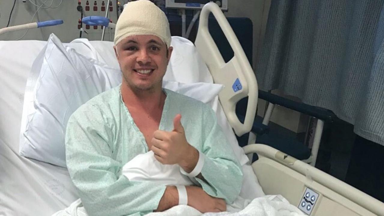 Johnny Ruffo who diagnosed with a brain tumor in 2017, which became terminal in 2022. Picture: Instagram