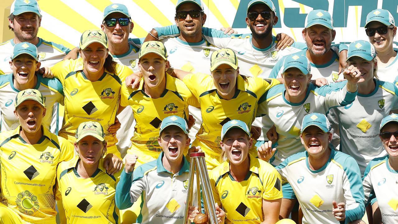 Australia is the top-ranked WODI side in the world and will enter the World Cup as favourites. Picture: Mike Owen/Getty Images