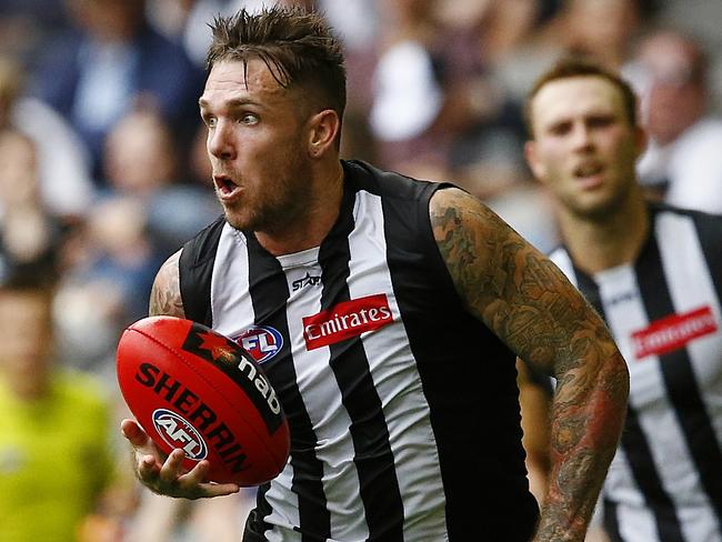 Dane Swan in his playing days. Picture: Wayne Ludbey