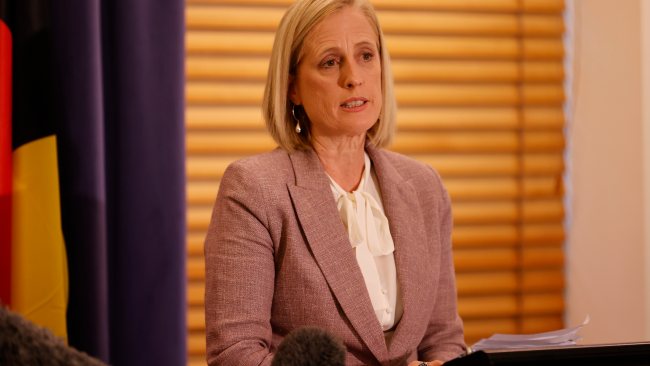 Finance Minister Katy Gallagher has dismissed backlash from independent senators and MPs about Prime Minister Anthony Albanese’s decision to cut their staff allocation. Picture: Tim Hunter.