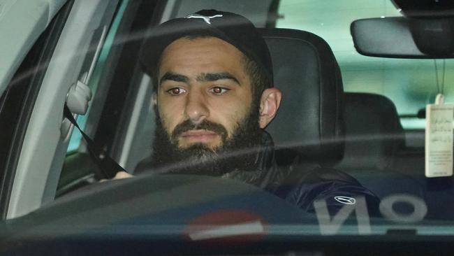 Adam Saad waits for his test. Picture: Getty Images