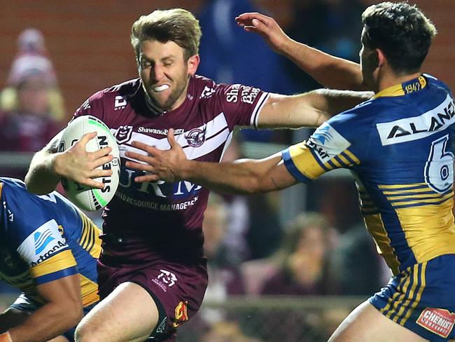 Brendan Elliot of the Sea Eagles began his carer at Coombabah. Picture: Jason McCawley/Getty Images