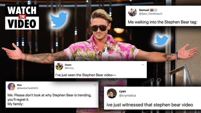 Twitter reacts to Stephen Bear's x-rated video