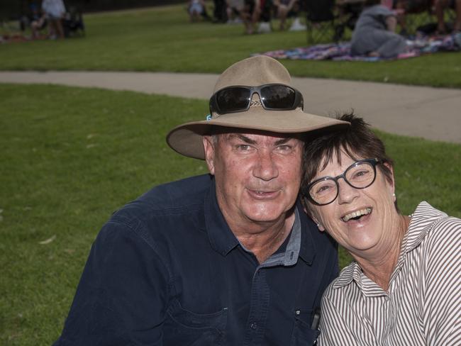 Jeff Mihan, Lynn Mihan Mildura Christmas Carols 2024. Picture: Noel Fisher