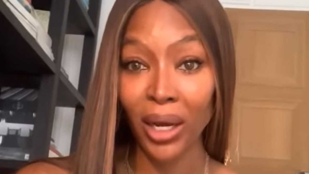 Voting tips from Naomi Campbell.