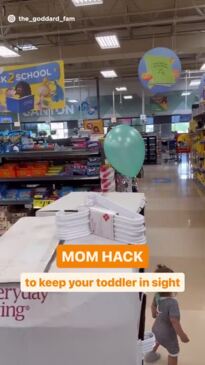 Genius mum hack means you'll never lose your toddler in public again