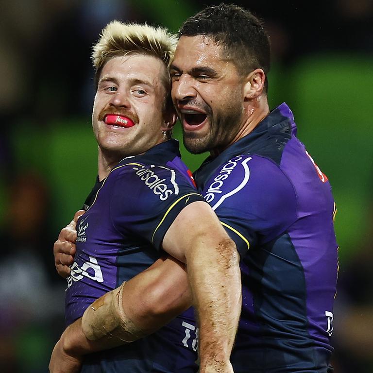 Cameron Munster and Jesse Bromwich in happier times.