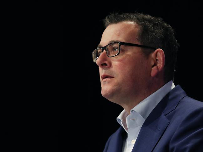 MELBOURNE, AUSTRALIA - NewsWire Photos JULY 16, 2020: Victorian Premier Dan Andrews holds a press conference in Melbourne to discuss the latest COVID-19 fugures. Picture: David Crosling