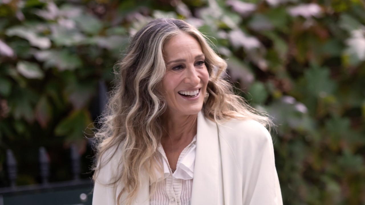 SJP herself is embracing grey highlights. Image: Getty