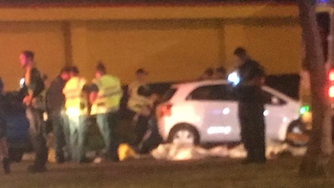 Two pedestrians have died after they were struck by a car on Ross River Rd at the intersection with Bowen Rd at Mysterton on Christmas Eve. 