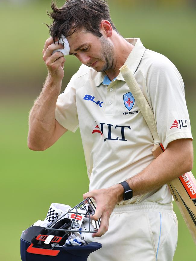 Patterson struggled in both his personal and cricket life. Picture: AAP Image/Dean Lewins