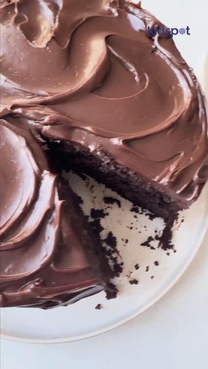 Classic devil’s food cake