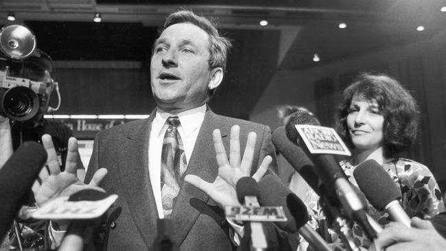 Michael Field concedes defeat in the 1992 state election.