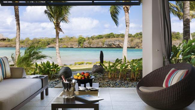 Guest accommodation at InterContinental Fiji Golf Resort and Spa.