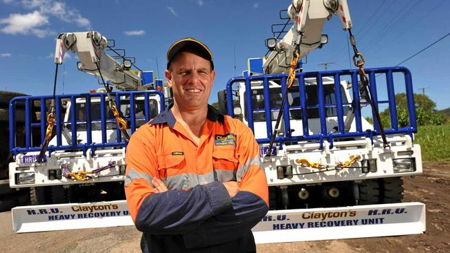 Clayton's Towing Service operations manager Mike Clayton. Picture: Iain Curry
