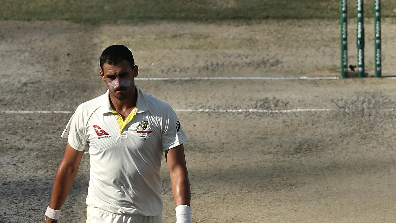 Mitchell Starc is in doubt for the Twenty20 series.