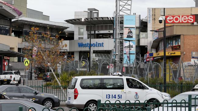 Westpoint shopping centre in the centre of Blacktown. Picture: Damian Shaw