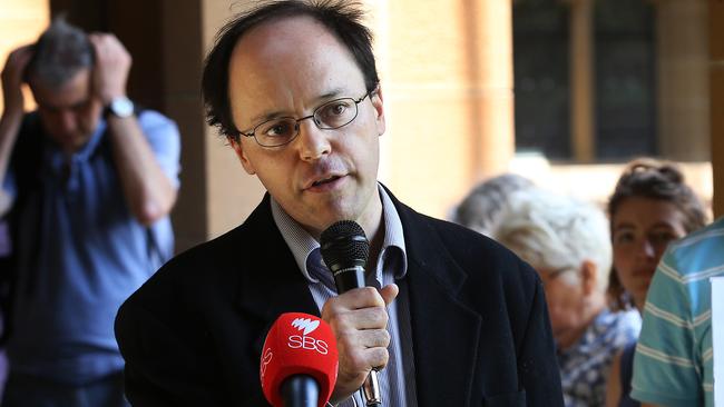 Former University of Sydney lecturer Nick Riemer.