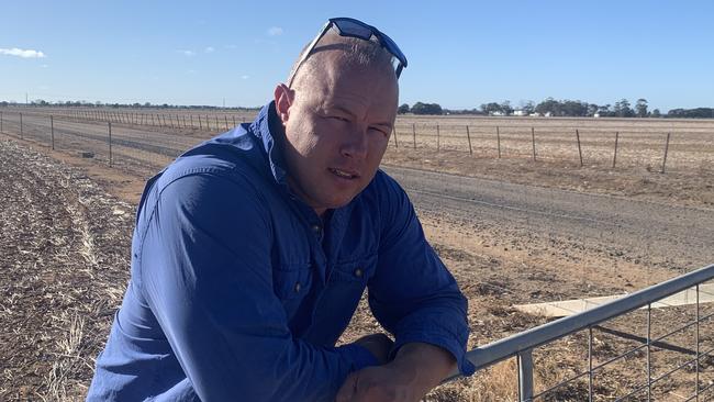 Tanderra farmer Eric Hocking post floods