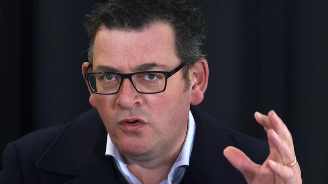 Victorian Premier Daniel Andrews has extended the state’s sixth lockdown. Picture: NCA NewsWire / Luis Ascui