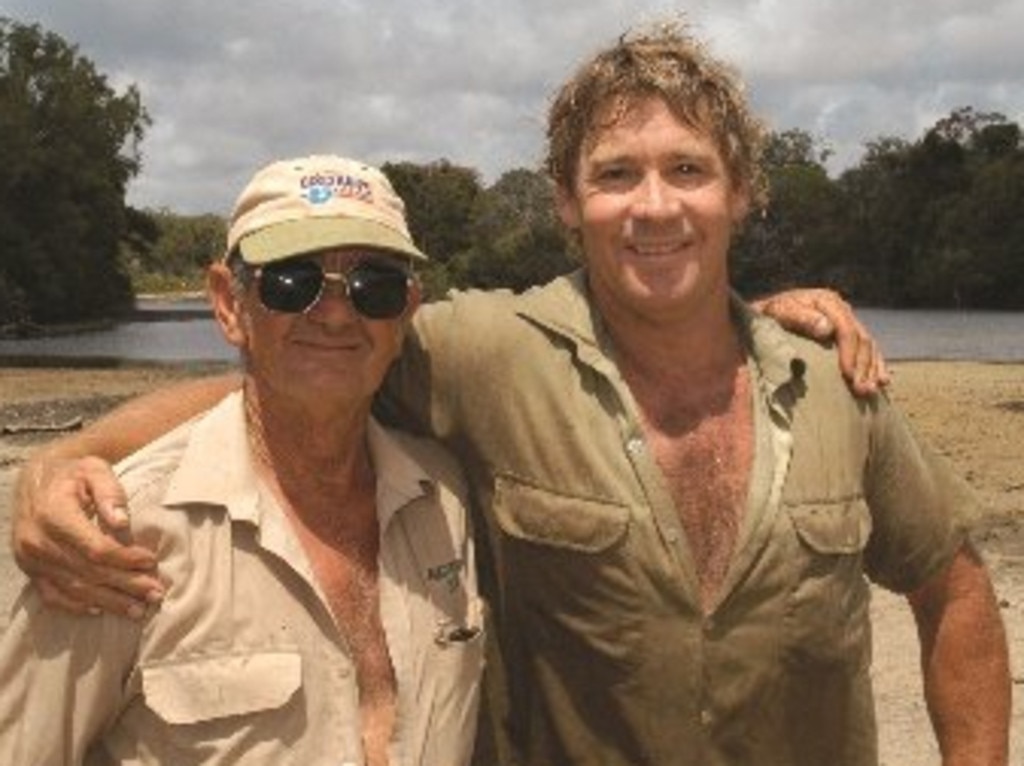 Bob Irwin and his son Steve.