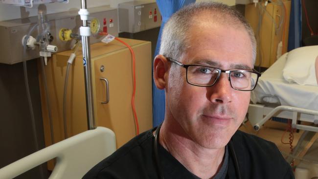 Associate Professor Richard Cracknell said the emergency department has seen massive presentation numbers.