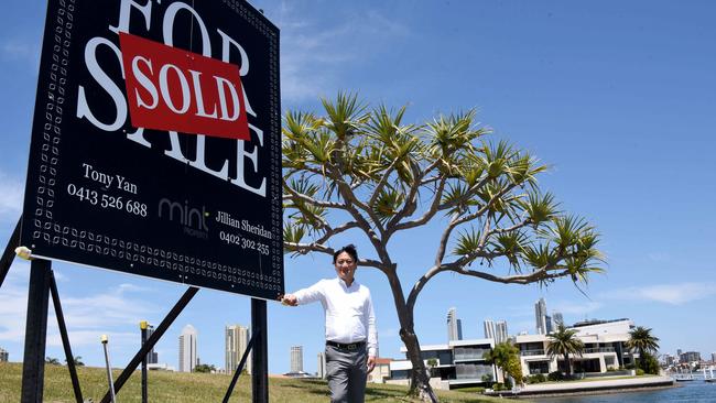 Tony Yan, the Mint Property principal who handled the sale, said the buyer was contemplating using the three-title site for one giant house. Photo: Steve Holland