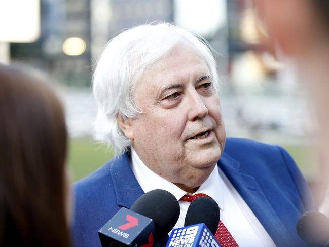 Clive Palmer pictured leaving the Supreme Court, Brisbane 22nd of July 2019.  (AAP Image/Josh Woning)