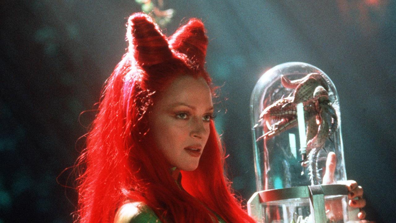 Uma Thurman as Poison Ivy.