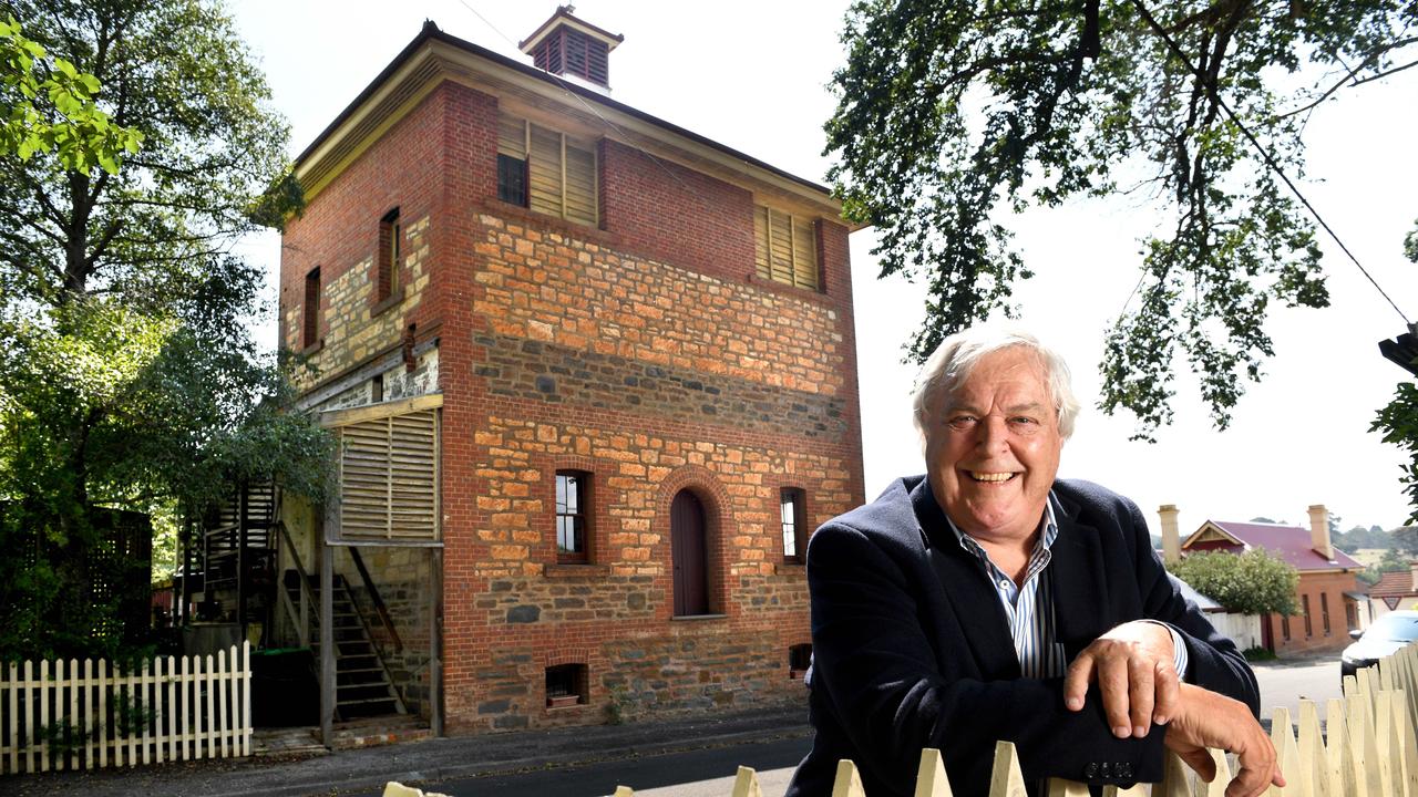 Chris Weston from Raine &amp; Horne is selling Pike's Historic Brewery in Oakbank, which is offered to the market for the first time in more than 40 years. Picture: Tricia Watkinson