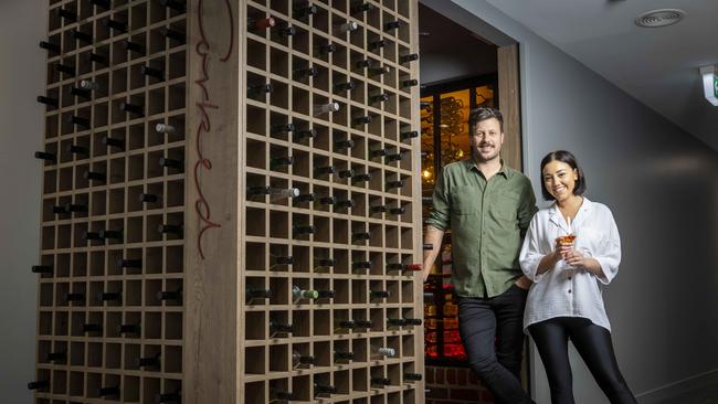 Corked, Werribee's first wine bar, has a secret entry. Picture: Wayne Taylor.