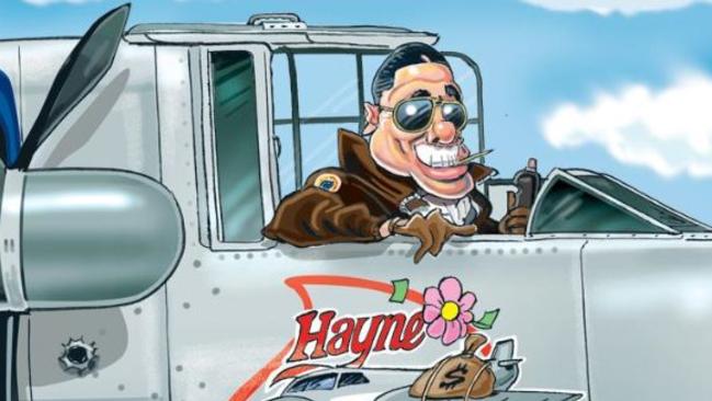 Jarryd Hayne has morphed into a commercial animal, says Rebecca Wilson.