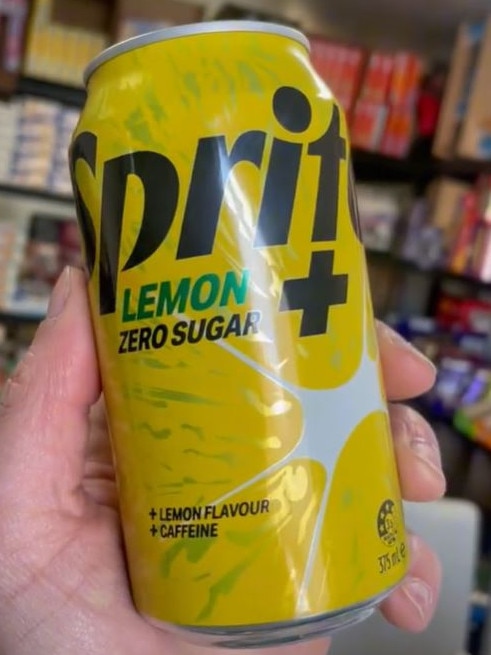 The classic Aussie drink was replaced with new Sprite flavour. Picture: TikTok/brucesuperco