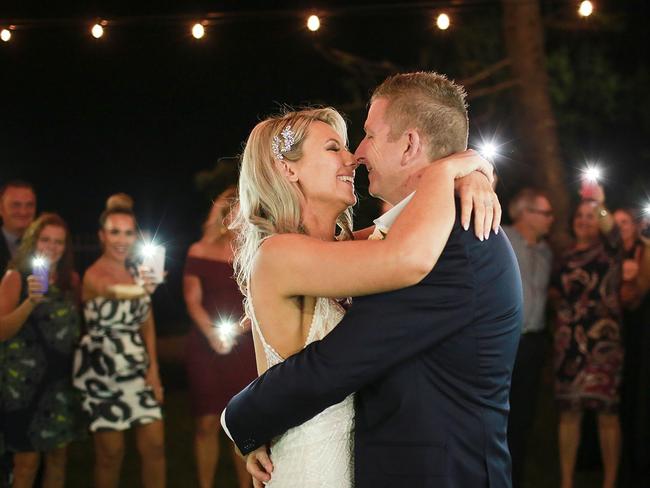 A wedded couple at The Courthouse Restaurant. Picture: The Courthouse Restaurant