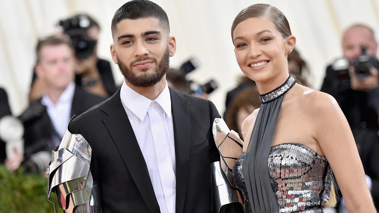 Zayn Malik and Gigi Hadid at the 2016 Met Gala.