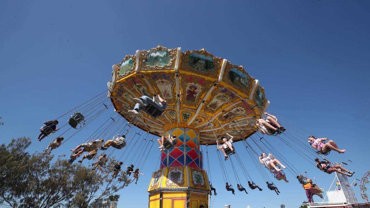 Huge crowds for the first day of the Gold Coast Show. Picture: Glenn Hampson