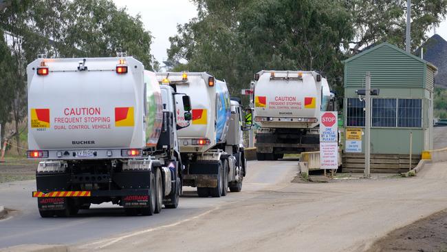 On average Victorian properties paid $205 per year for rubbish collection, this cost is tipped to increase. Picture: Luis Ascui