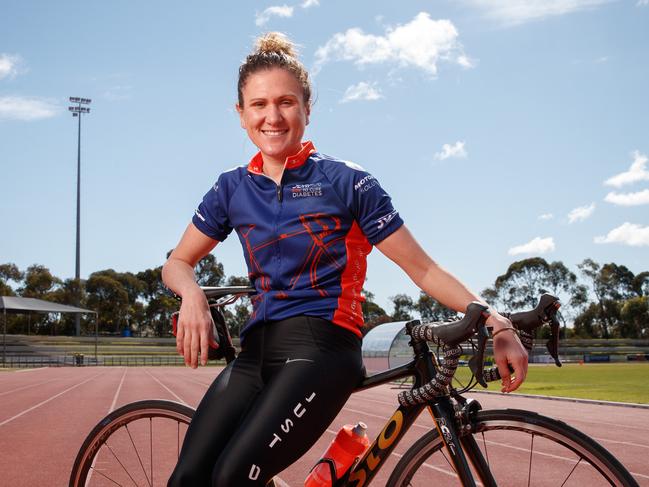 21/8/2018 Former professional cyclist Carlee Taylor and now Event Manager for City Bay pictured at Santos Stadium Mile End. Picture MATT TURNER.